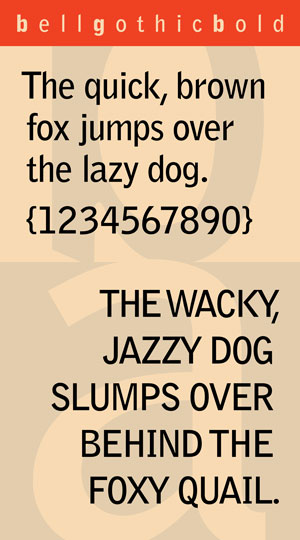 Font card 3